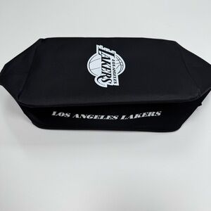 NEW Los Angeles Lakers Sneaker Bag 
Black